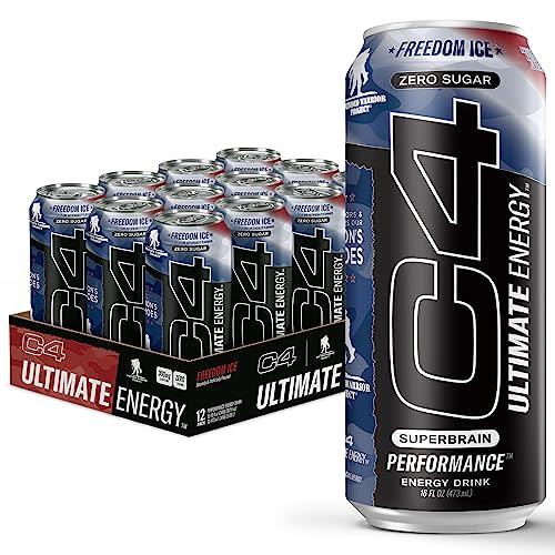 Cellucor C4 Ultimate x Wounded Warrior Project Sugar Free Energy Drink ...