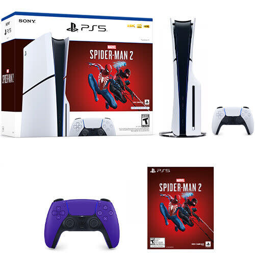 US retailers have started selling PS5 'Slim', including a $500 Spider-Man 2  bundle