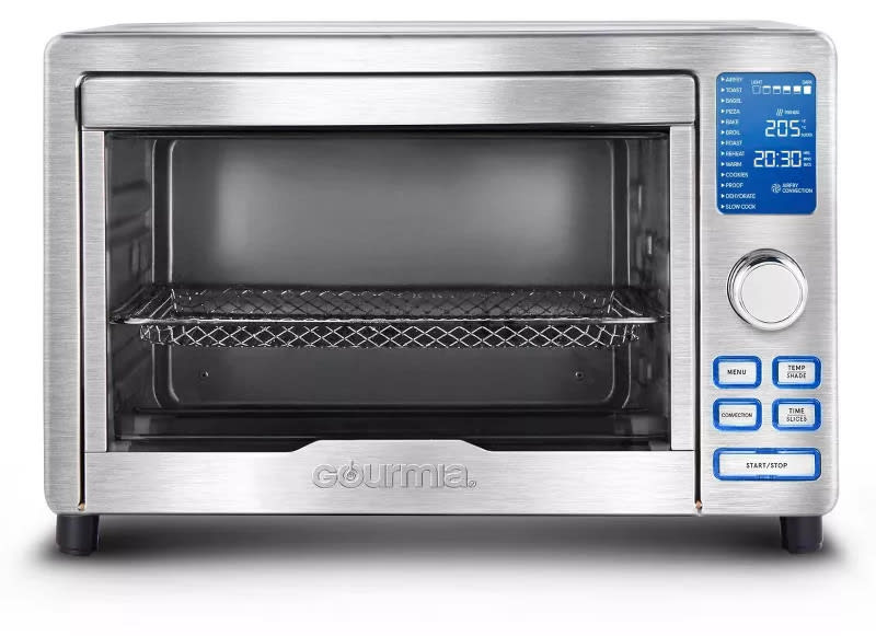 Gourmia Digital Stainless Steel Toaster Oven / Air Fryer for 34 GTF7900