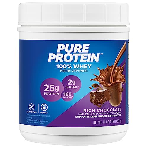 Nature's Bounty Pure Protein Powder, Whey, High Protein, Low Sugar