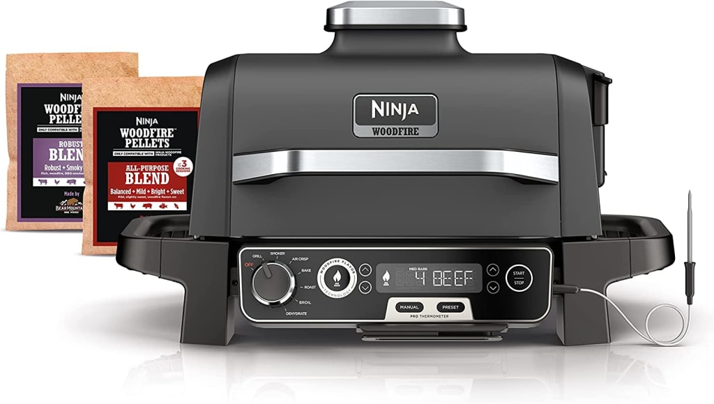 Ninja's Woodfire outdoor grill and smoker price slashed for Labor Day - The  Manual