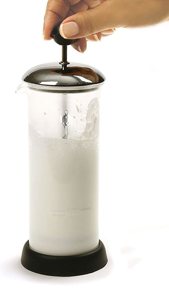 Moussoir à Lait Manuel Norpro Glass Froth Master Deluxe - En Verre - 16 Oz (environ 47 Cl) - Neuf