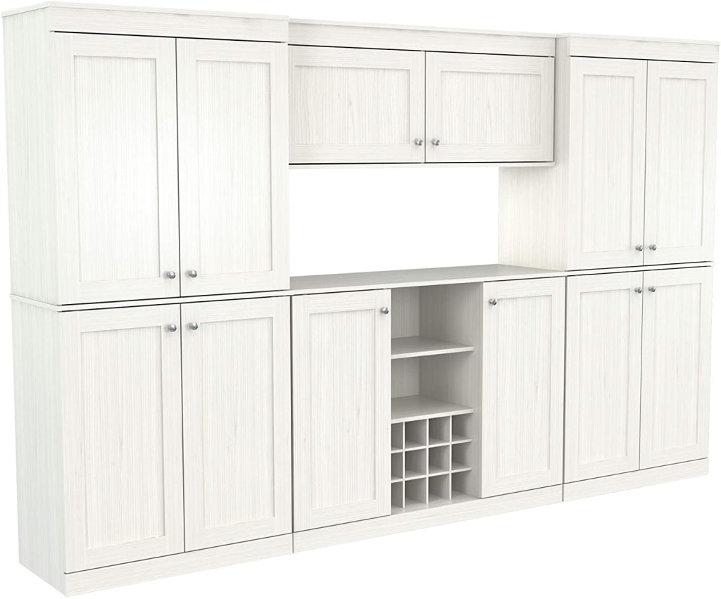 Inval Shaker Style 4Piece Buffet Storage System for 720 BFGP5