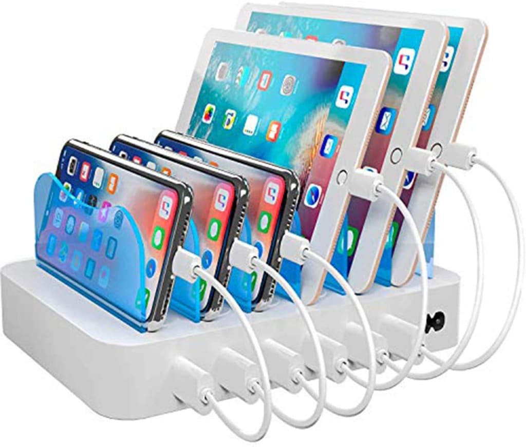 Hercules Tuff 6-Port Charging Station for $30 - FAC-101A