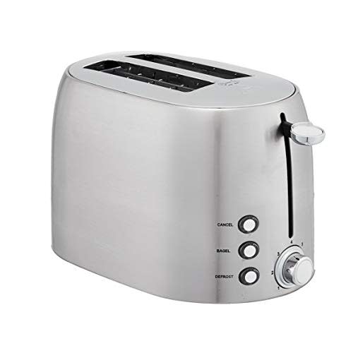 Amazon Basics 2Slot Toaster, Brushed Silver for 30 TA1729CUL