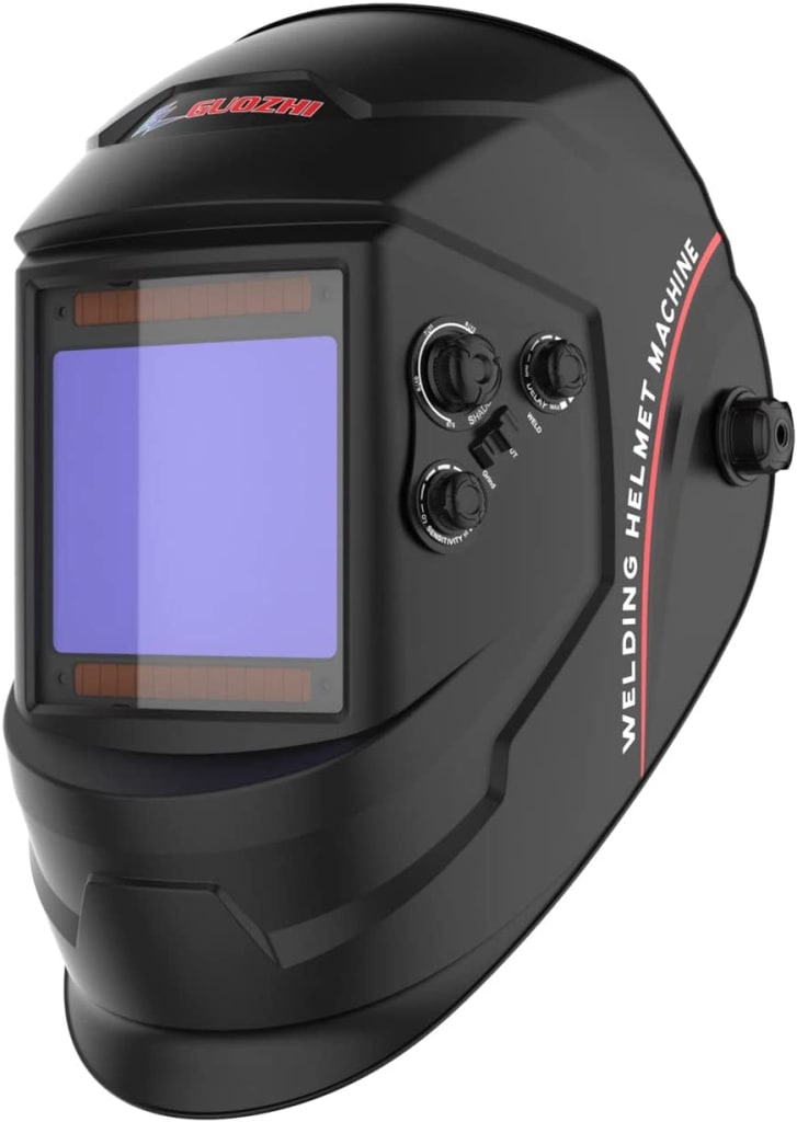 GZ Guozhi Auto Darkening Welding Helmet for 68 LY800HB