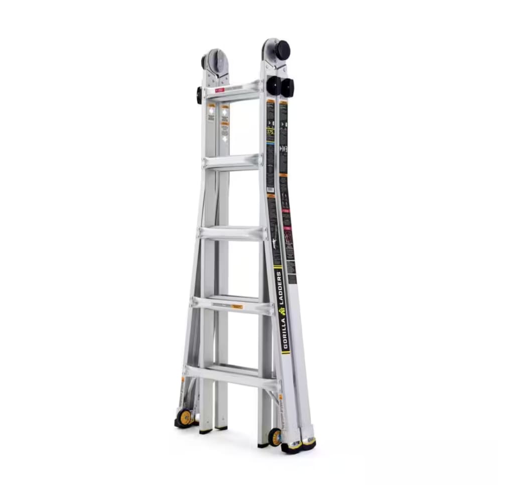 High-Quality A Ladder That Is 22 Feet Long Image Art High-Quality A Ladder That Is 22 Feet Long Image Art