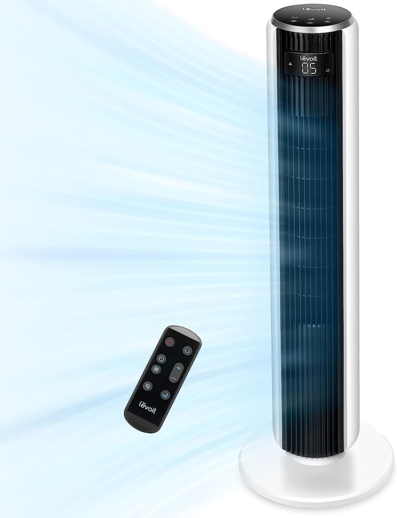 Levoit Tower Fan for $60 - LTF-F361-WUS
