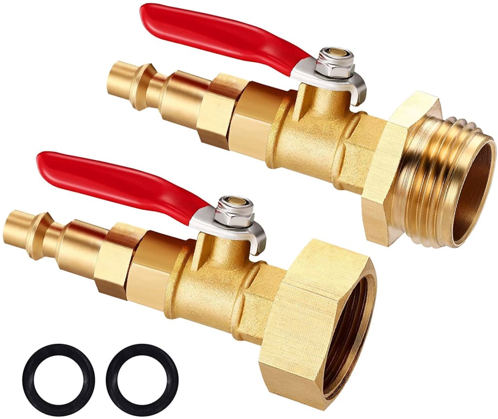 Goldpar Water Line Blowout Adapter Kit 2-pack For $8 - Rv-01159