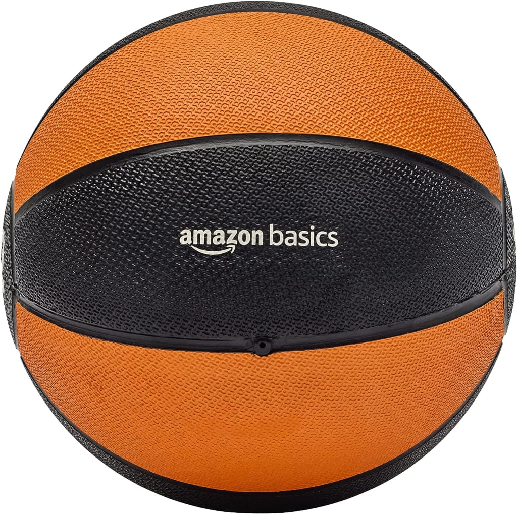 Amazon Basics 12lb. Medicine Ball for 24 IB1025