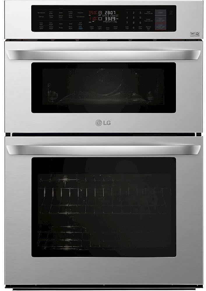 LG 30" BuiltIn Electric Convection Smart Combination Wall Oven w