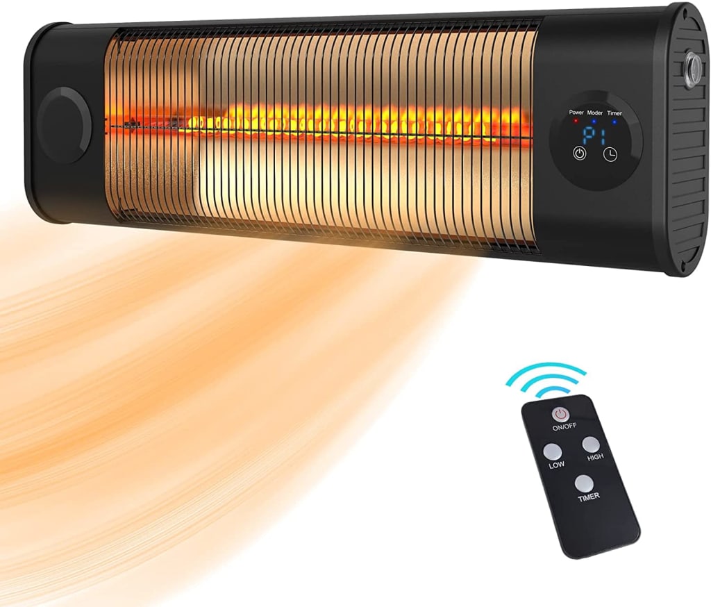 Censtech 1,500W Infrared Outdoor Heater for $70 - PH-150R