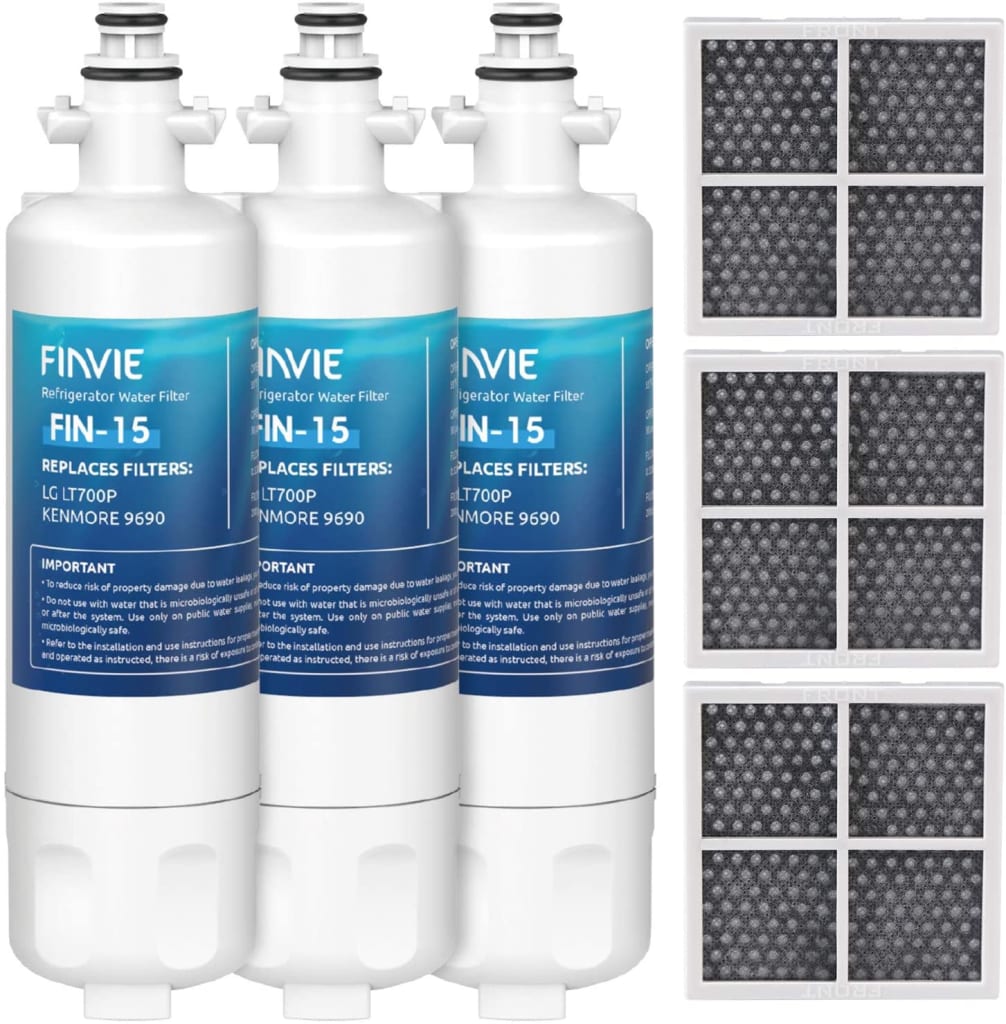 Finvie Replacement Water Filter 3Pack for 7 FIN15