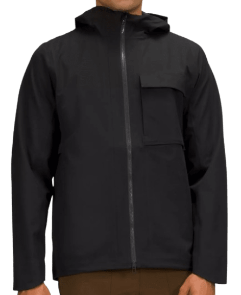 lululemon Men's Outpour StretchSeal Jacket for $99