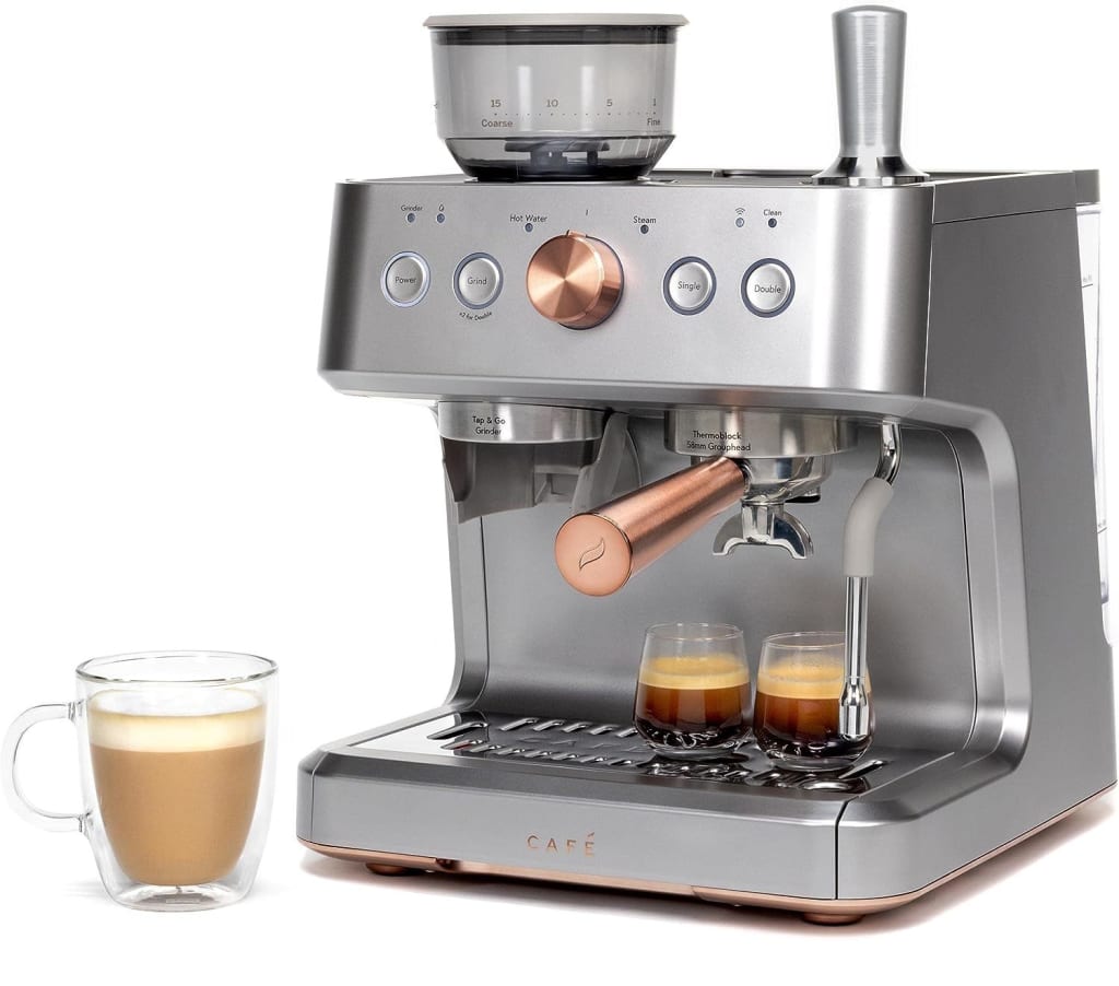 Café Bellissimo SemiAutomatic Espresso Machine for 479 C7CESAS2RS3