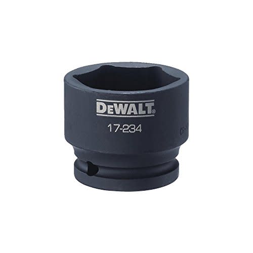 DEWALT Impact Socket, SAE, 1/2Inch Drive, 11/2Inch, 6Point
