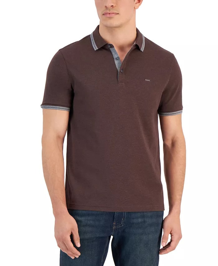 Michael Kors Men's Greenwich Polo Shirt for $13