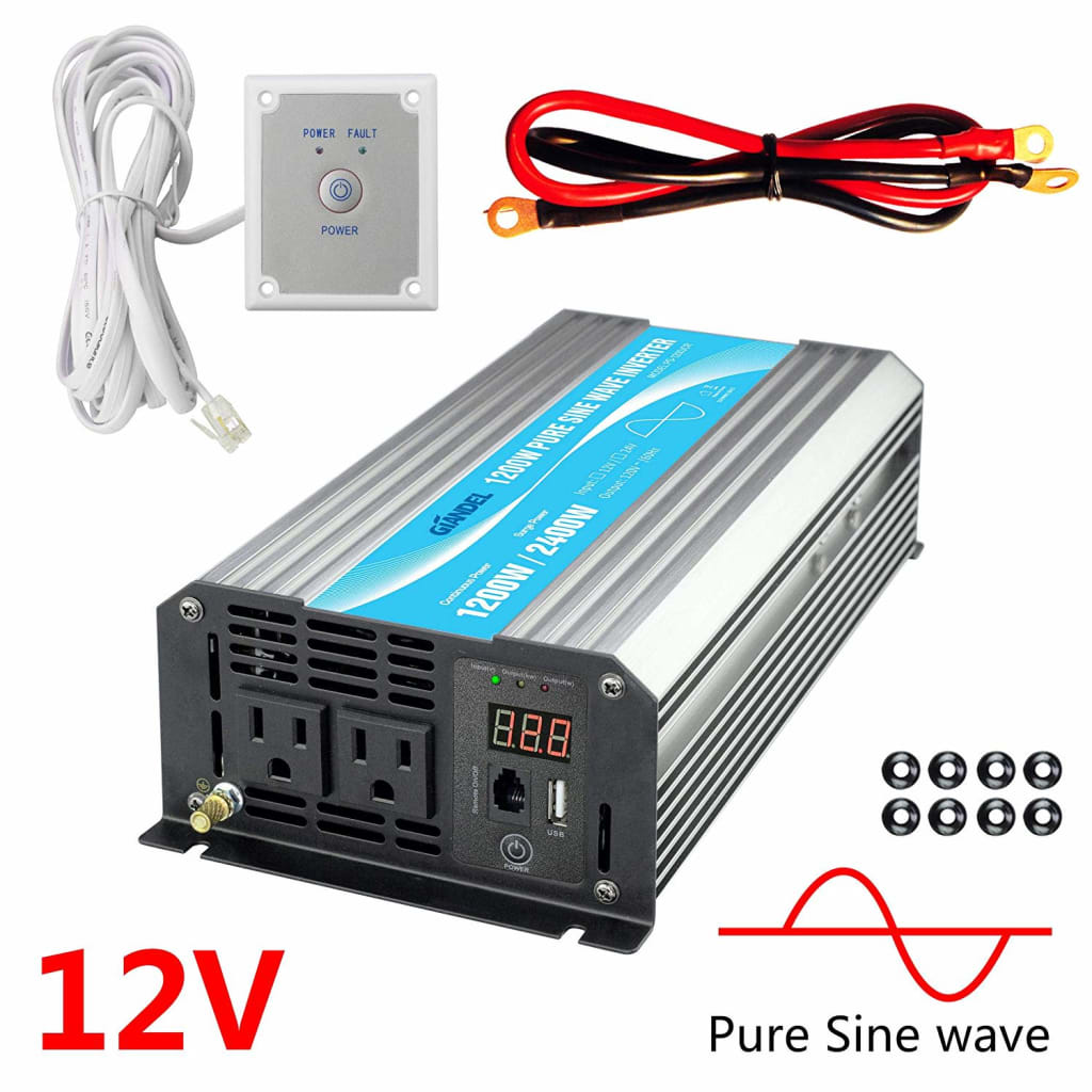 Giandel 1,200-Watt Power Inverter for $133 - PS-1200JCR