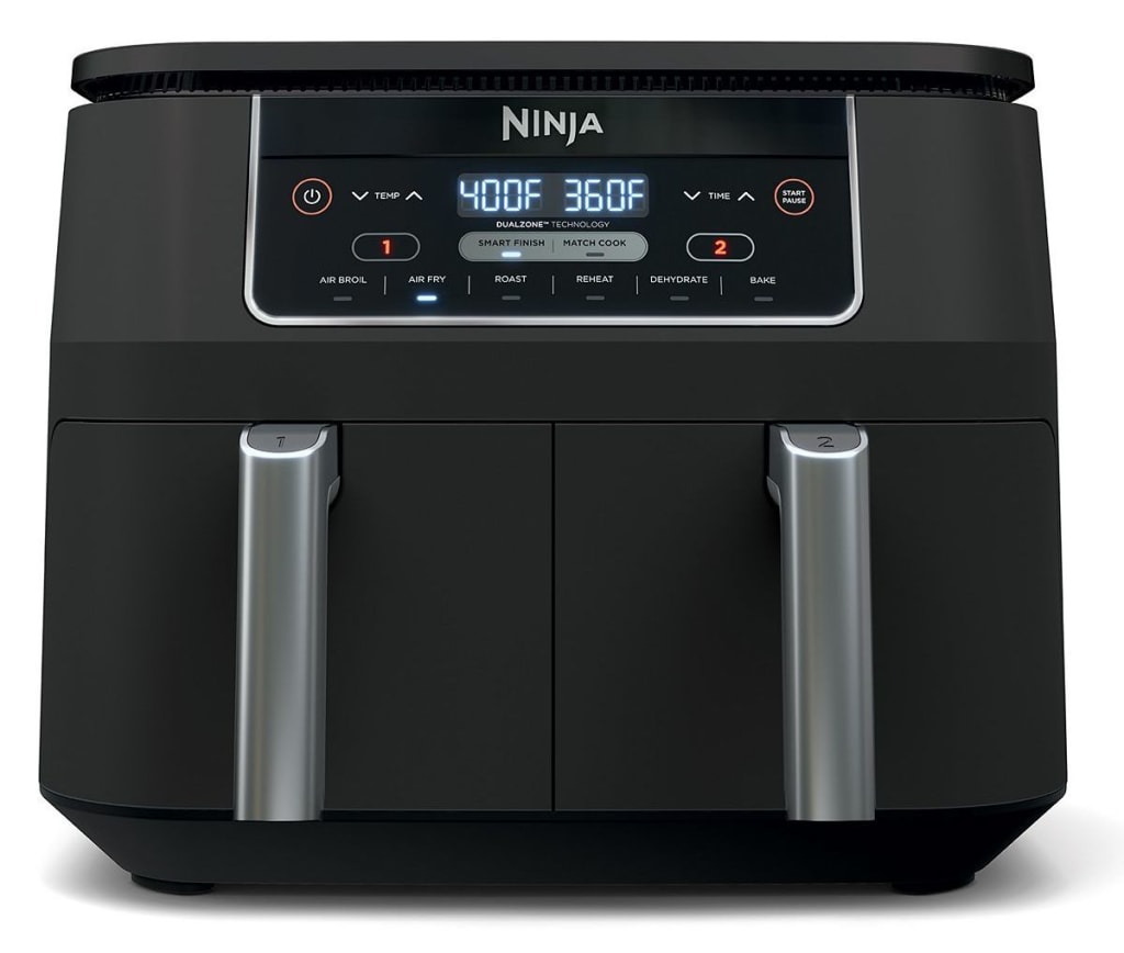 Ninja Foodi 6in1 2Basket Air Fryer for 128 + 20 Kohl's Cash DZ201