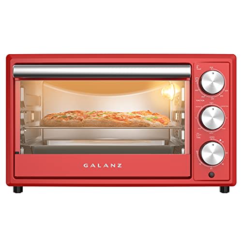  Galanz Retro 8-in-1 Combo Toaster Oven with True