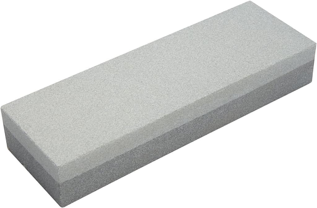 Bora 501098 Combination Sharpening Stone - Green Silicon 6x2x1 Inch Fine/Coarse Grit