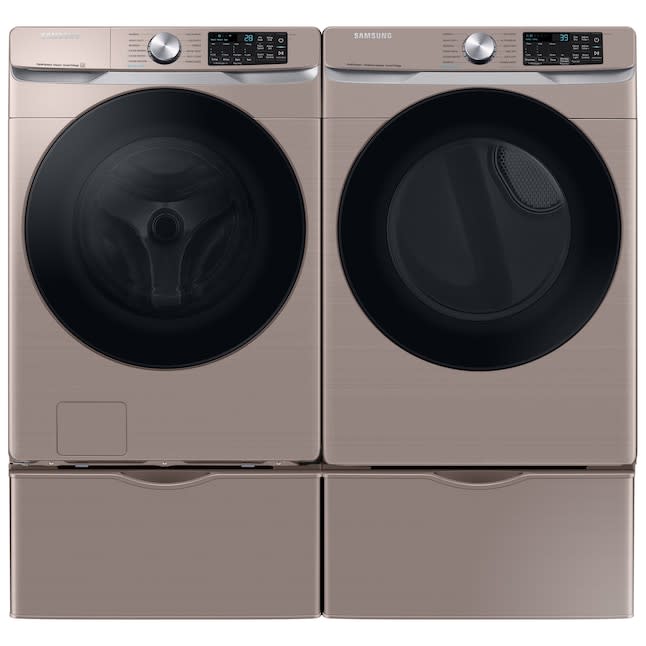 Samsung Steam Cycle Stackable Smart Washers & Dryers at Lowe's 470