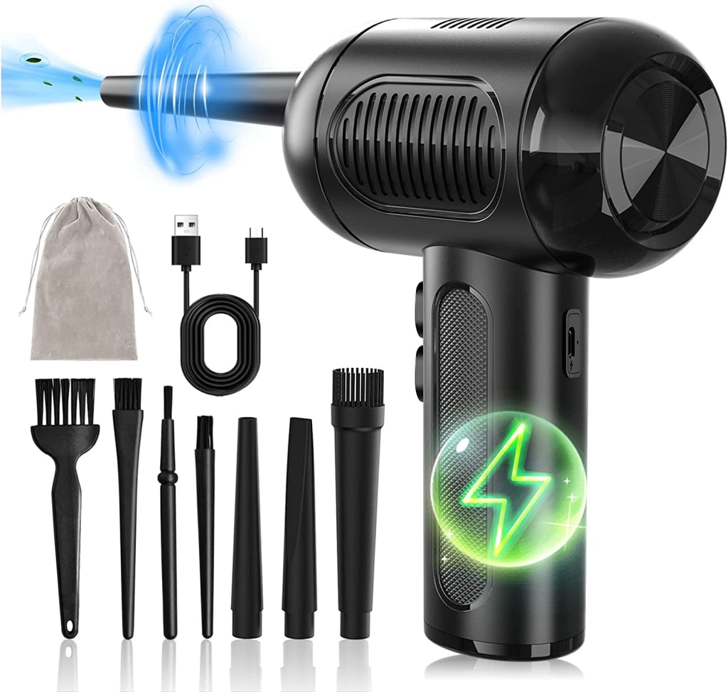 MTrace Cordless Compressed Air Duster for $40 - MT-100S