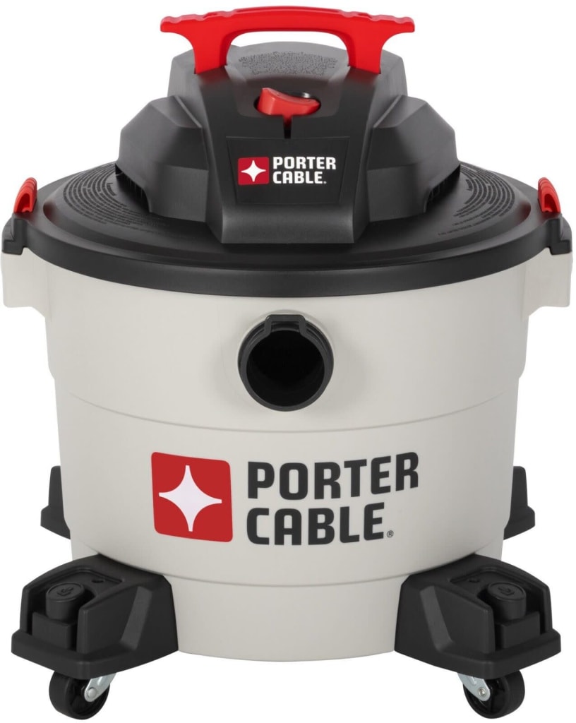 PorterCable 10Gallon 5 Peak HP Wet/Dry Vac Shop Vacuum for 64