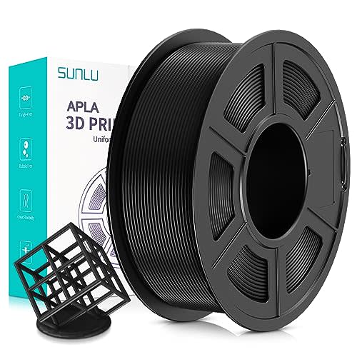 ELEGOO 3D Printer Filament Black PLA Filament 1.75mm .02 mm