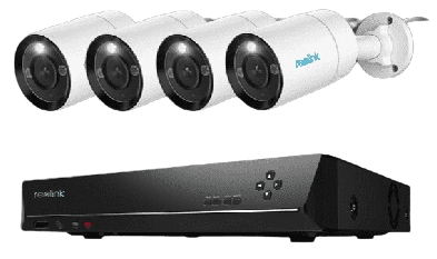 Reolink 12MP 4K PoE Security Camera System For $492 - RLK8-1200B4-A