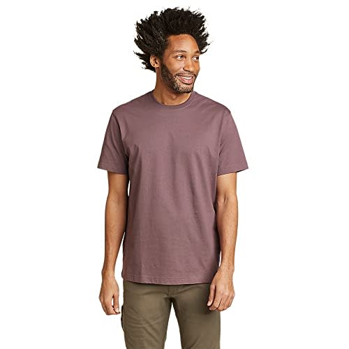 Eddie Bauer Men's Legend Wash 100% Cotton Short-Sleeve Classic T-Shirt ...