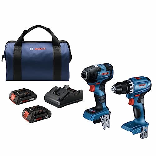 BOSCH GXL18V-27B22 18V 2-Tool Combo Kit for $193