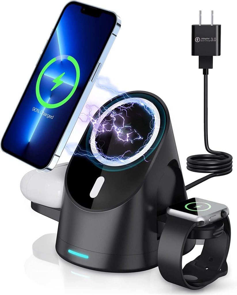 Ertupe 3in1 Wireless Charging Station for 14 LFX179