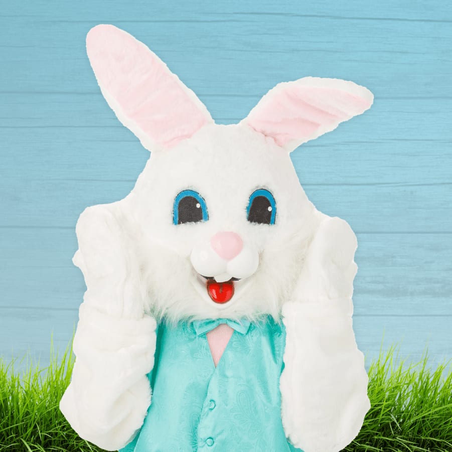 4" x 6" Photo with the Easter Bunny Cabela's & Bass Pro Shops Reserve