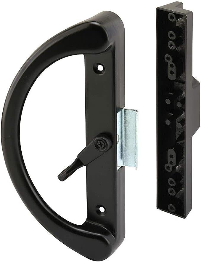 Sliding Door Flush Latch Handle - White (Prime-Line C 1226)