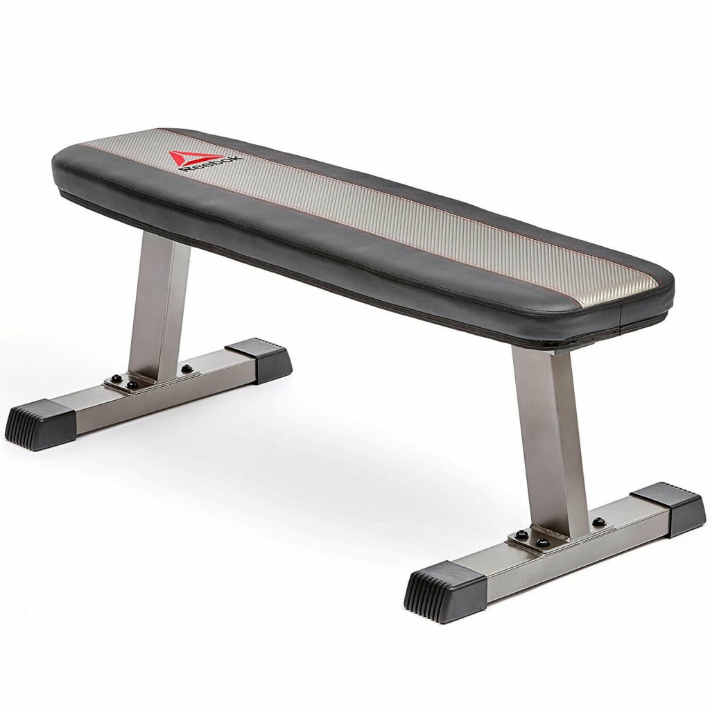 Reebok Weight Training Flat Bench for 107 RBBE10221