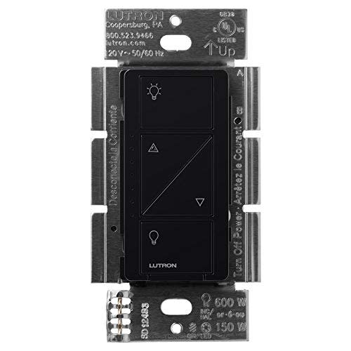 Lutron Caseta Smart Home Dimmer Switch, Works with Alexa, Apple HomeKit