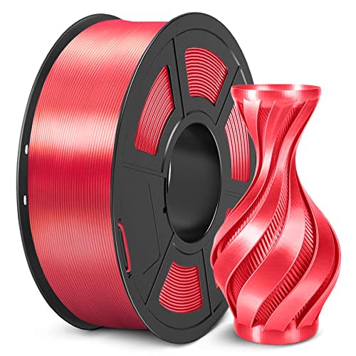 3D Printer Silk Filament, SUNLU Shiny Silk PLA Filament 1.75mm, Smooth  Silky Surface, Great Easy to for $23 - DCUS-SILK-RD-1KG