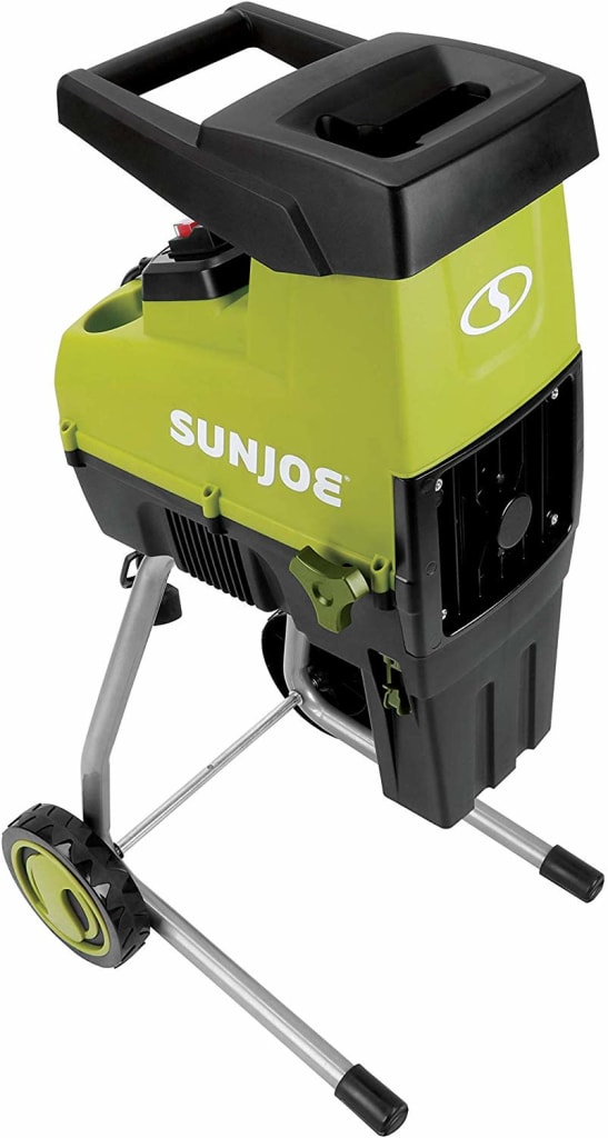 Sun Joe Silent Electric Wood Chipper + Shredder