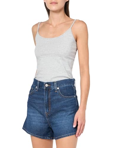 Pantalones Cortos Mom De Tiro Alto Para Mujer Trendyol - Estilo Recto, Casual, Ideales Para Verano, Tejido Cómodo Y Versátil