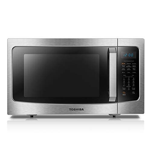 How to use the Toshiba ML-EC42P microwave's air fry function 
