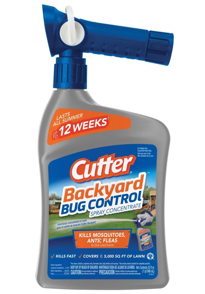 Cutter Backyard Bug Control 32oz. Spray Concentrate for 10 61067