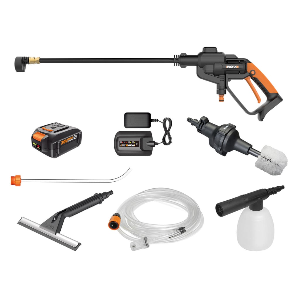 Worx Wg163.8 Gt 3.0 20v Powershare 12 Cordless String Trimmer & Edger  (battery & Charger Included) : Target