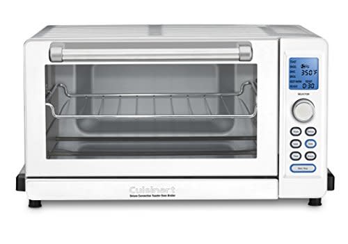 Cuisinart RESTORED 8-in-1 Air Fryer and Convection Toaster Oven, Stainless  (TOA-70FR) 