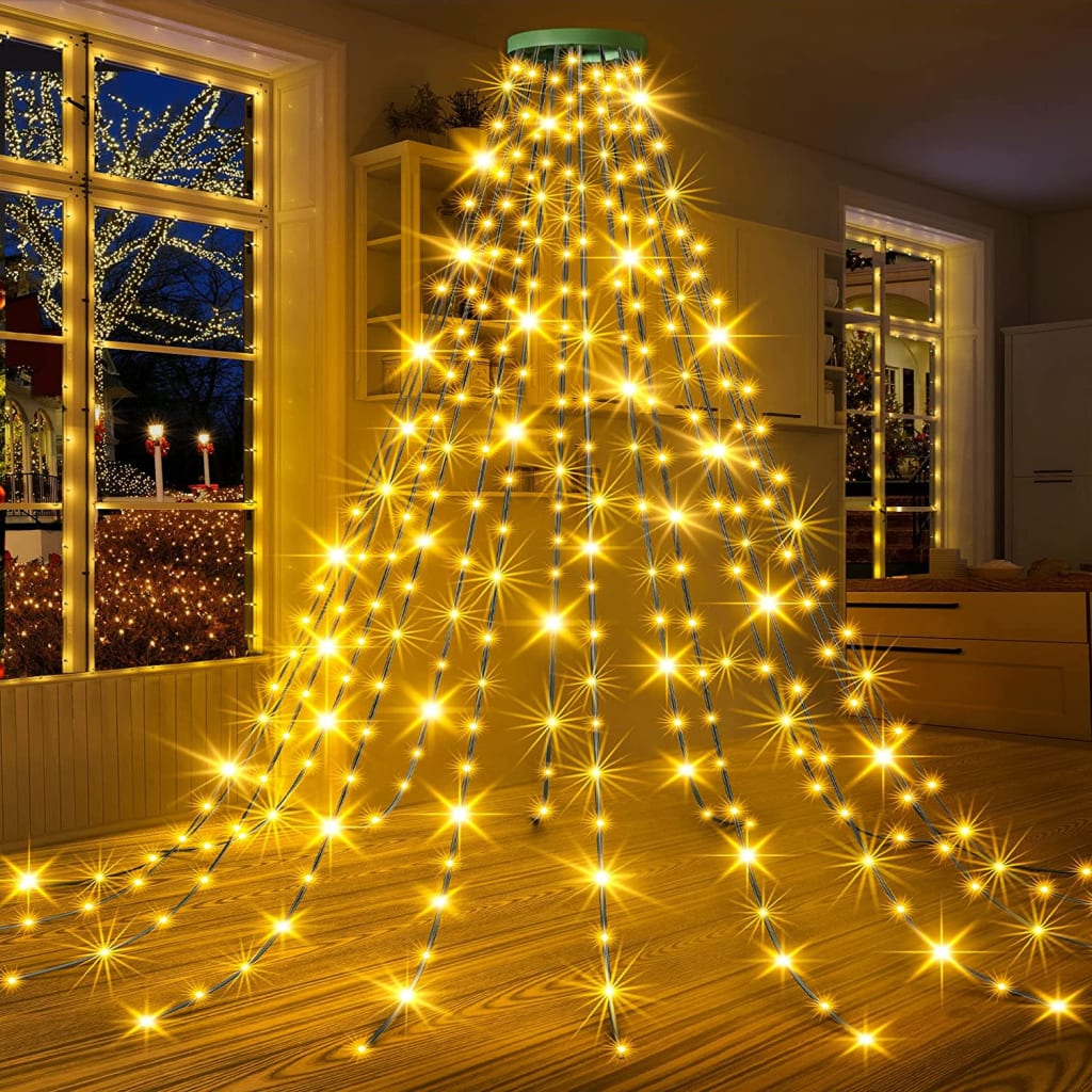 Smart Color Changing Christmas Lights: 131ft 400 LED WIFI App