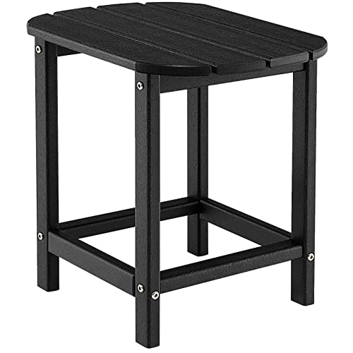 Giantex Small Outdoor Side Table 18" Patio Adirondack Table, Weather