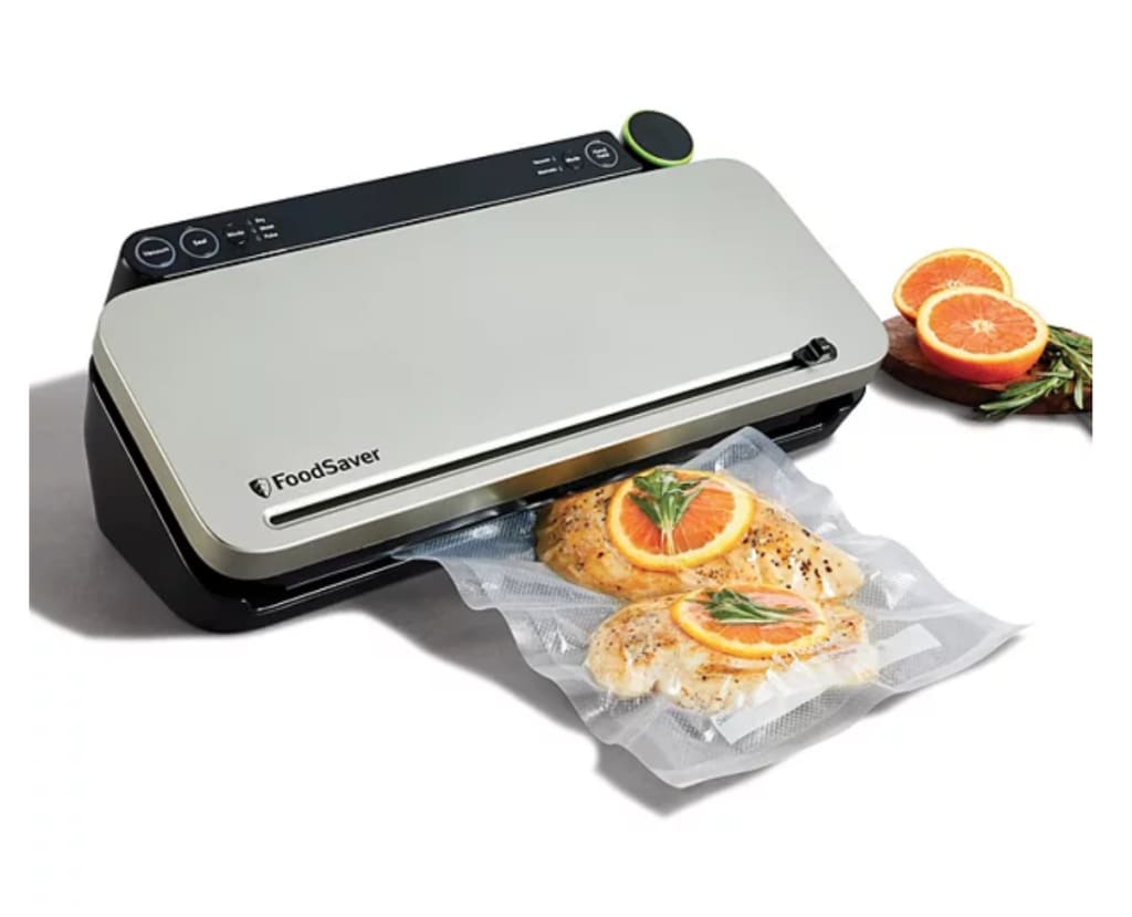 FoodSaver MultiUse Food Preservation System with BuiltIn Handheld Sealer for 107 w/ 30 Koh's
