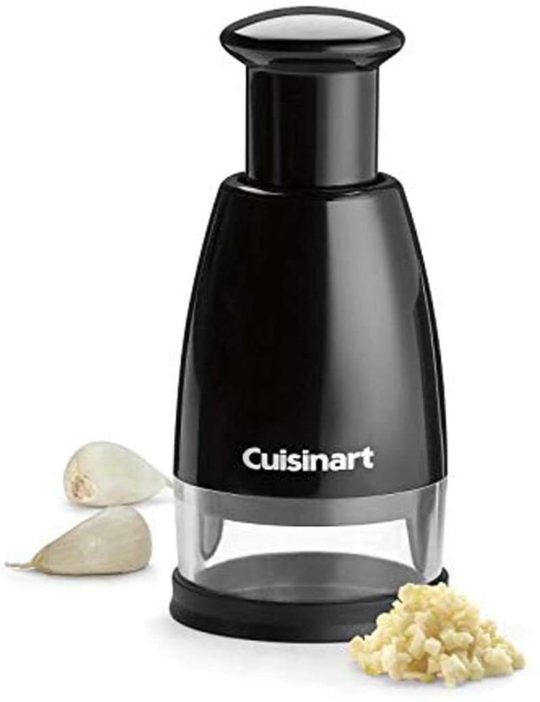 New Cuisinart Silver Push Chopper, Chop, Mince, Dice