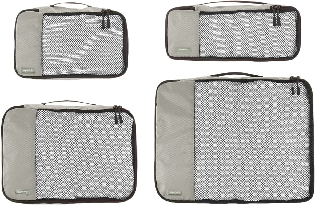 Amazon Basics Packing Cubes 4Piece Set for 13 ZH1509009H