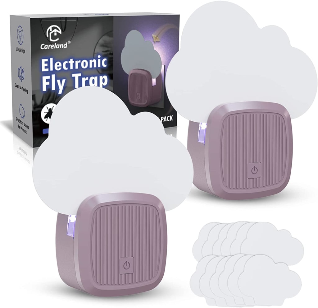 Careland Electronic Flying Insect Trap 2Pack for 16 MK06